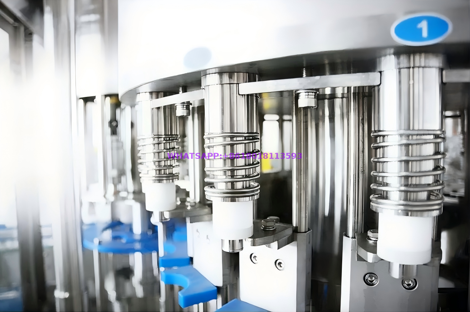 6000bph 350ml PET Bottle Pure Drink Automatic Water Filling Machine