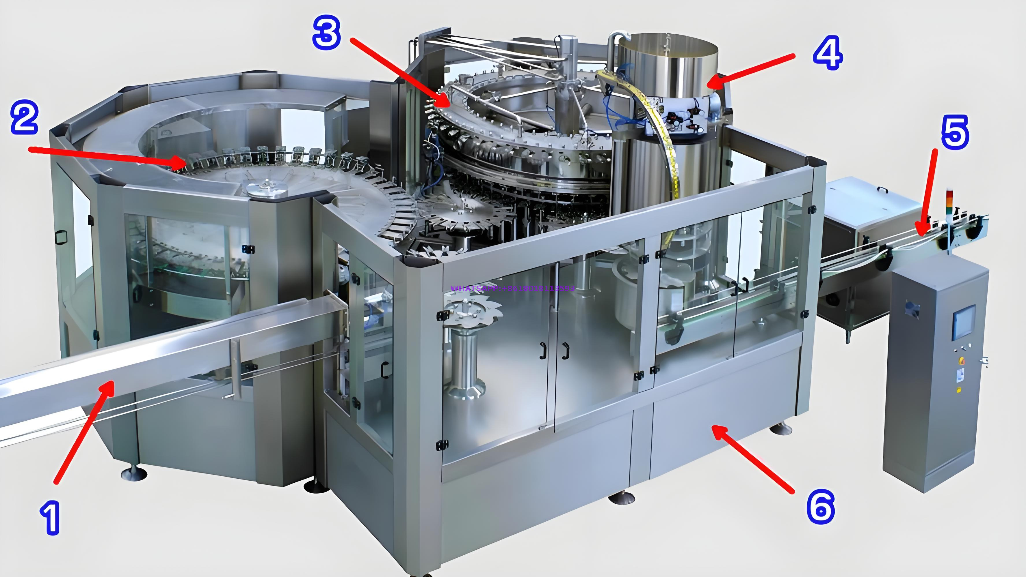 Automatic Juice PET Bottle Filling Machine