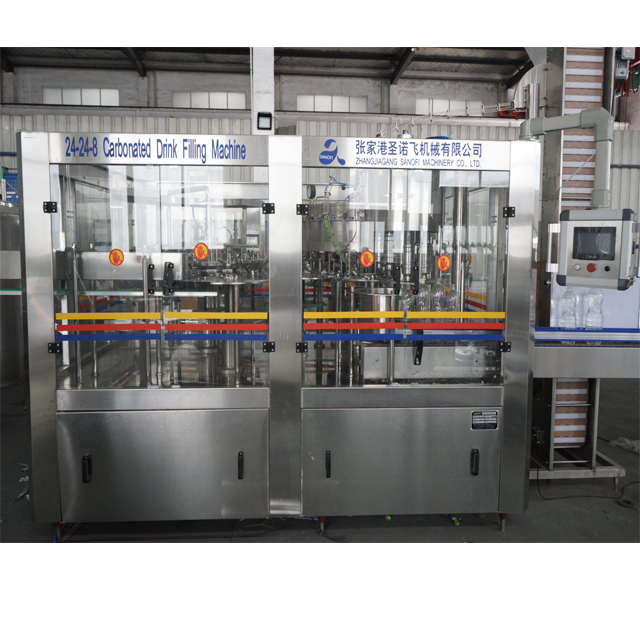 Carbonated Drink Filling Machine