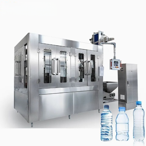 Automatic 5000bph New Design Efficient Water Filling Capping 3-in-1 Water Filling Production Line