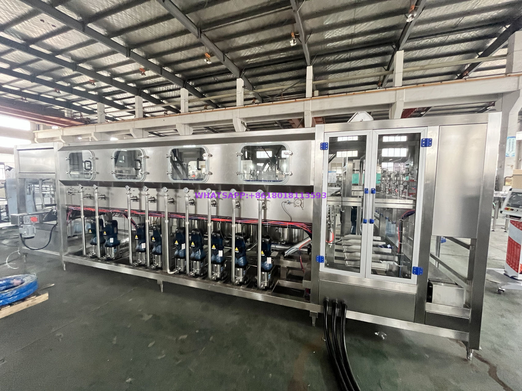 Pure Water 5 Gallon Bottle Barrel Filling Machine