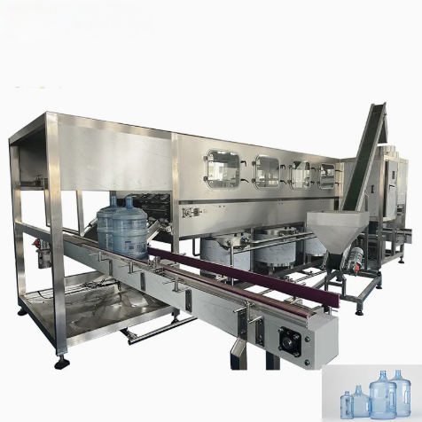 3-5 Gallon Automatic Monoblock Jar Washing/Filling/Capping Machine