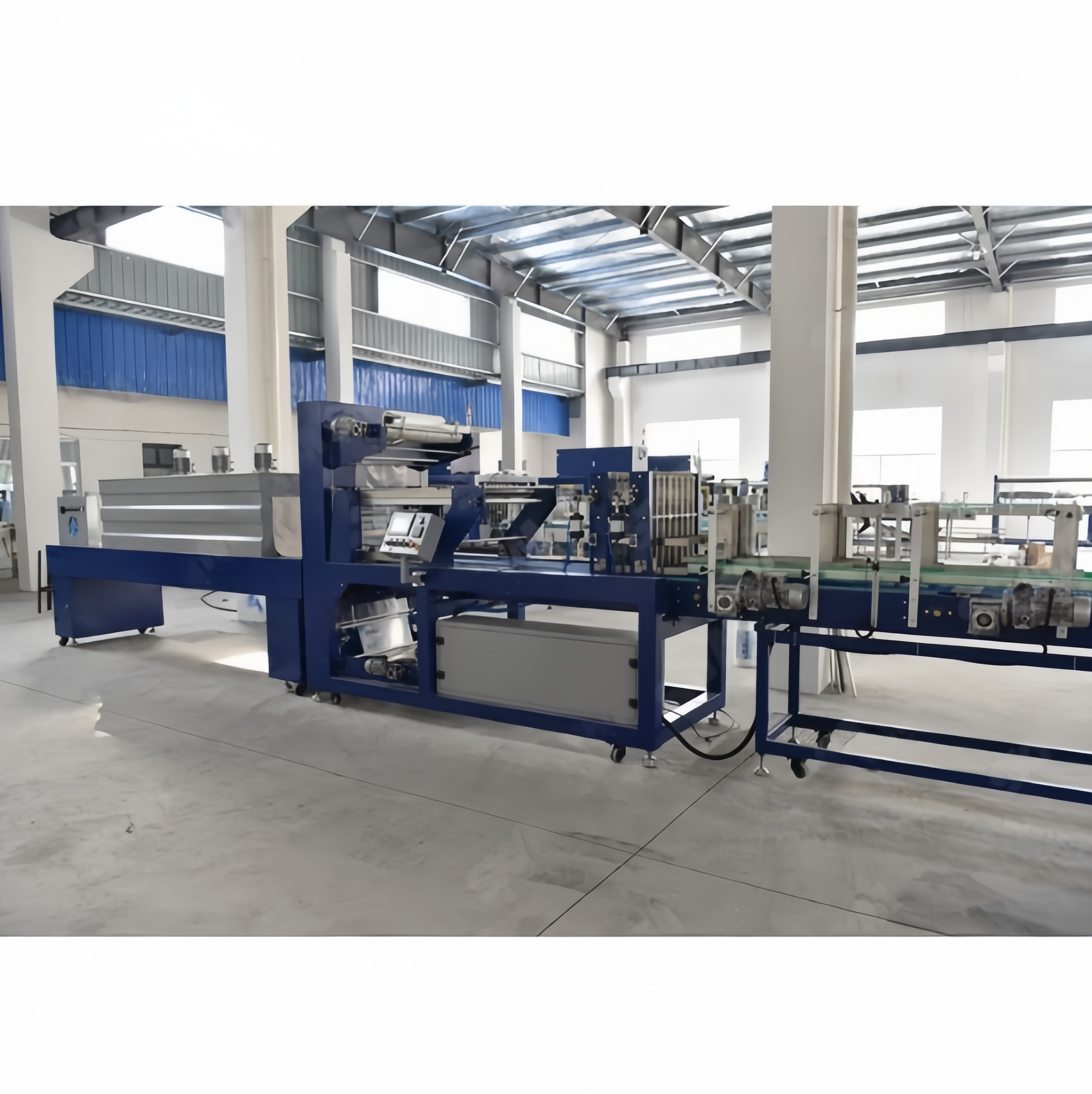 Automatic OPP, Pet, PE, Packaging Film L Type Shrink Wrapping Machine for Bottle Water
