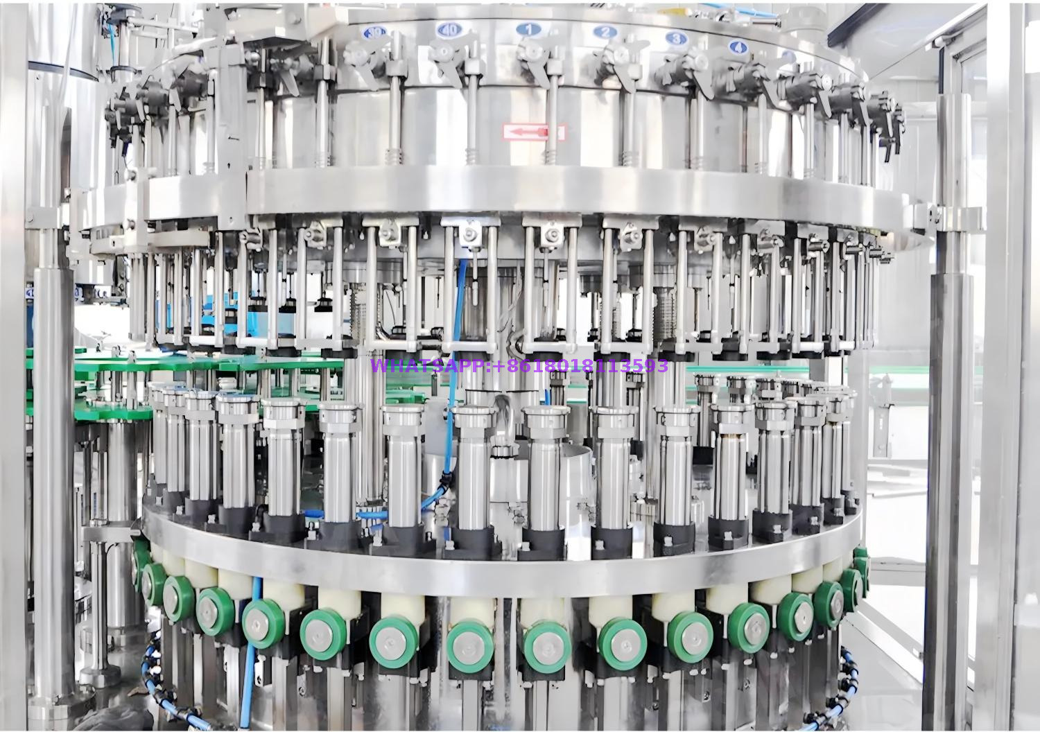 8000BPH Automatic Beer Glass Bottle Production Line