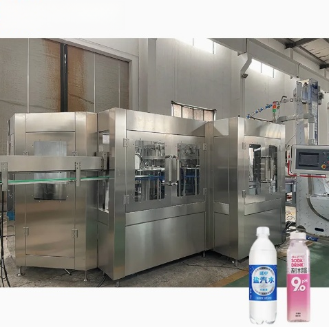 15000 Bph Full Automatic CO2 Carbonated Soft Drinks Pet Bottle Filling Machine