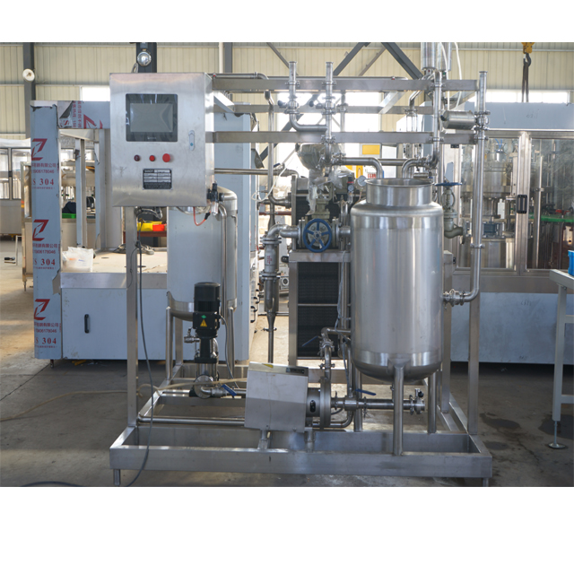 Juice And Milk Production Line UHT Pasteurizer / Sterilizer