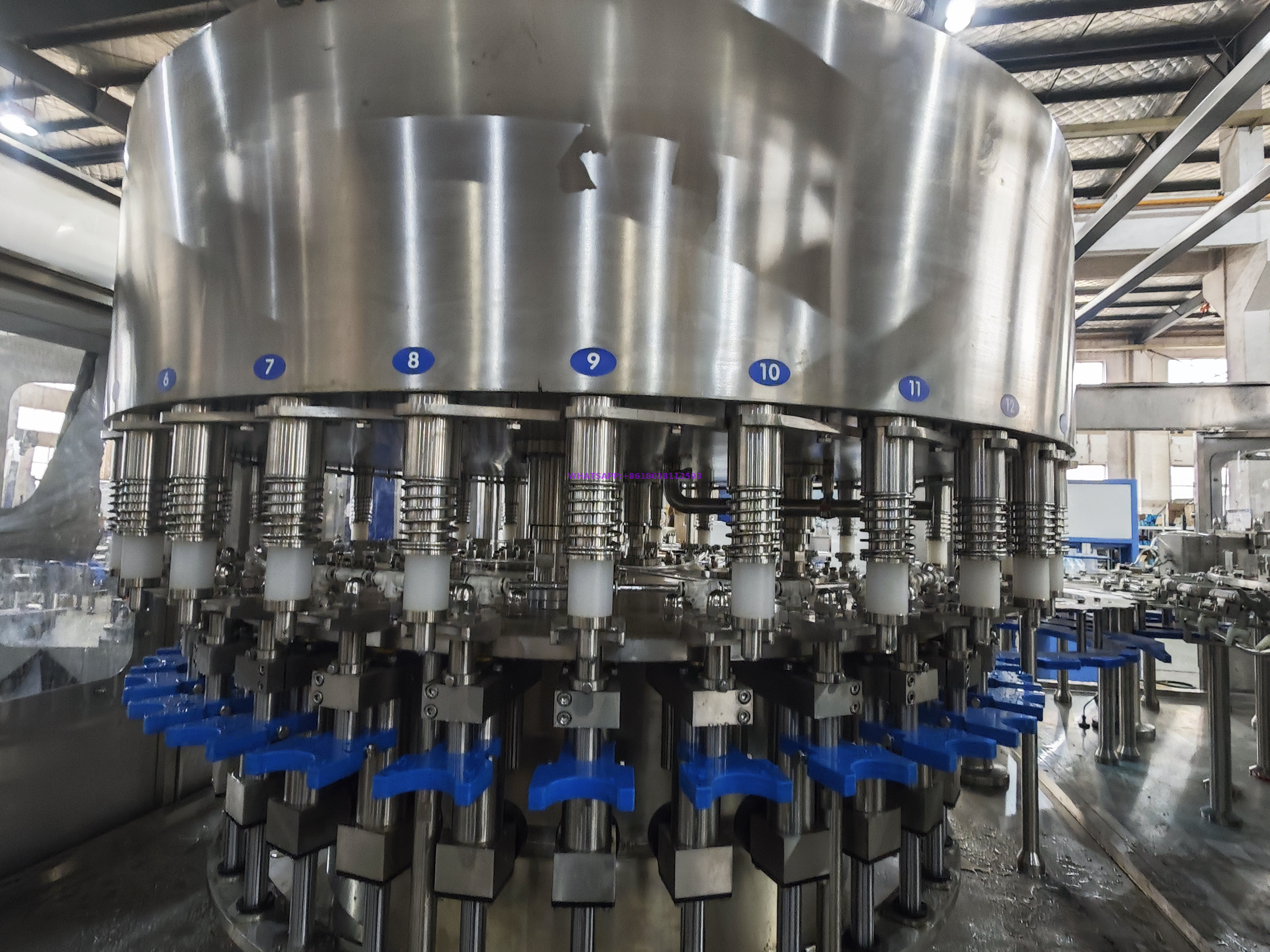 Full Automatic 100ml-1200ml Pure Water Bottling Machine