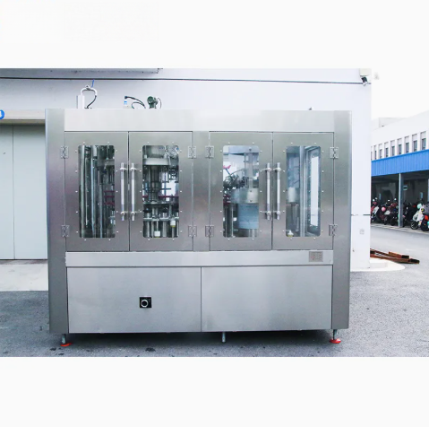3000-12000bph Beer Glass Bottle Washing Labeling Filling Capping Machine Line