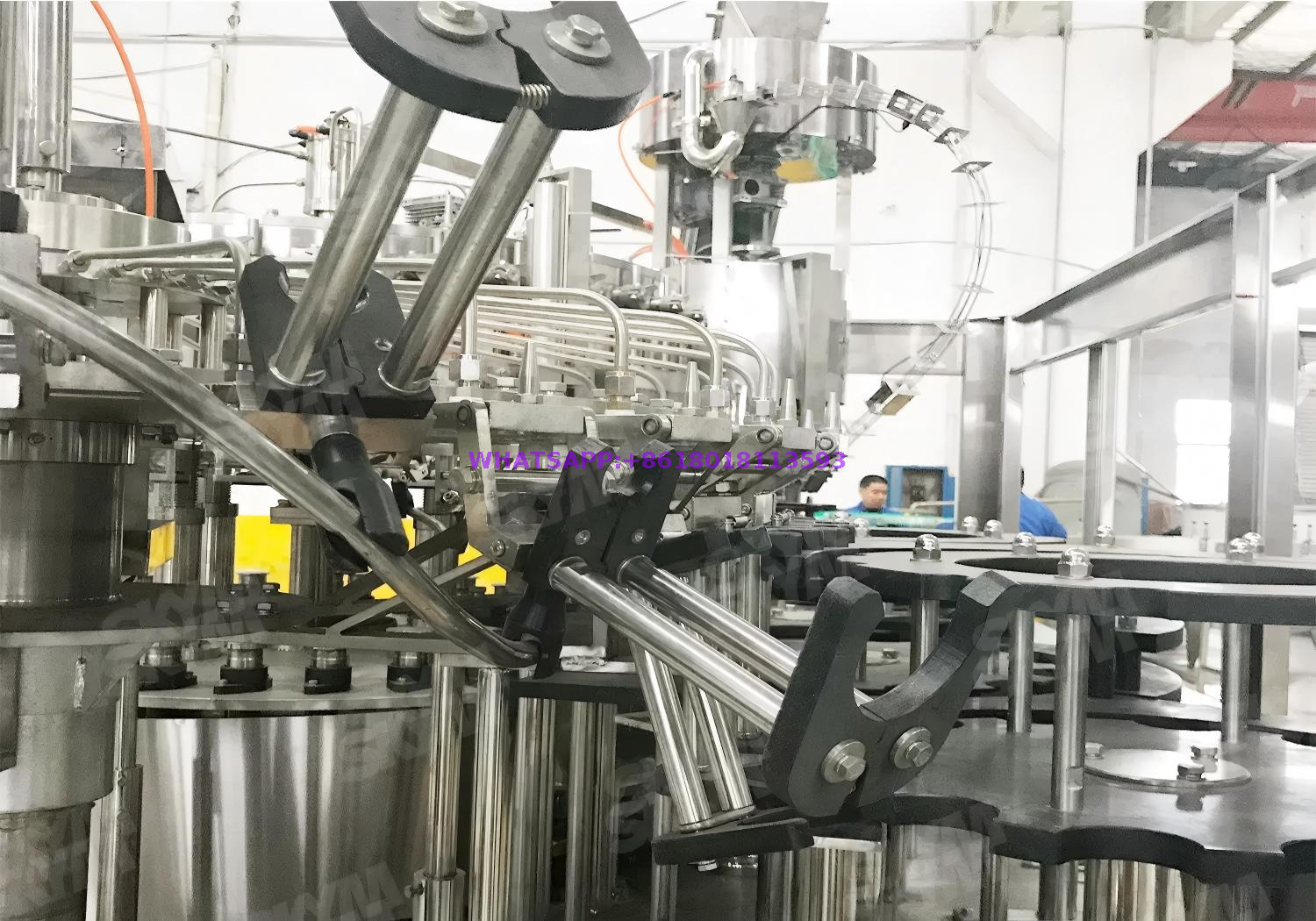 8000BPH Automatic Beer Glass Bottle Production Line