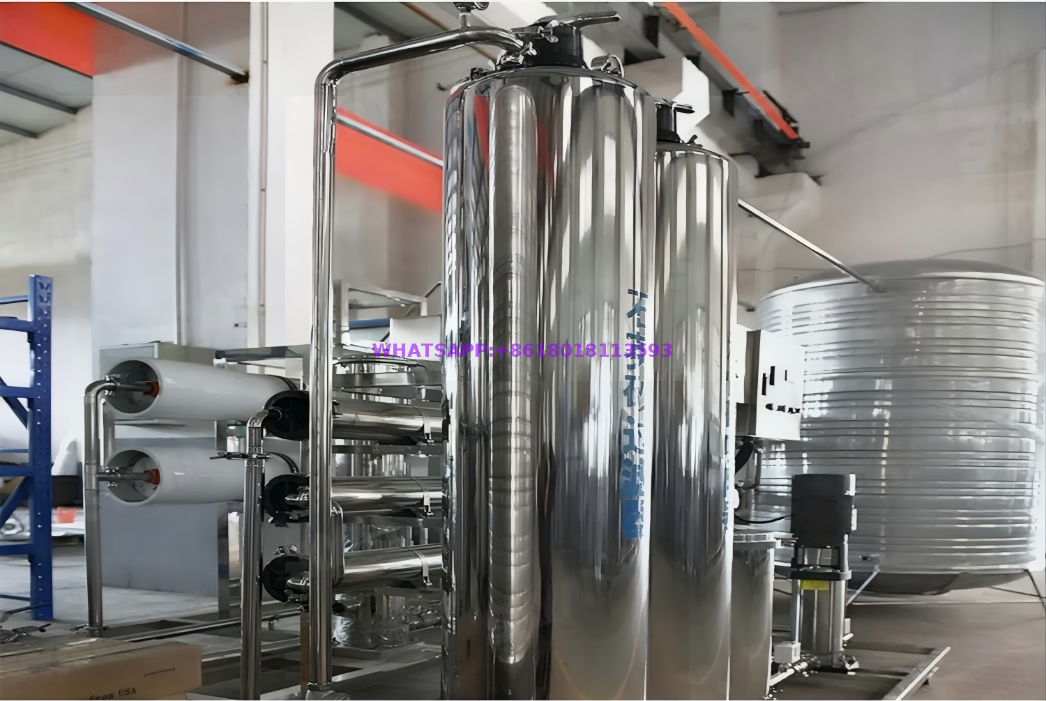 RO15000 RO Water Treatment Plant with Ozone Sterilization