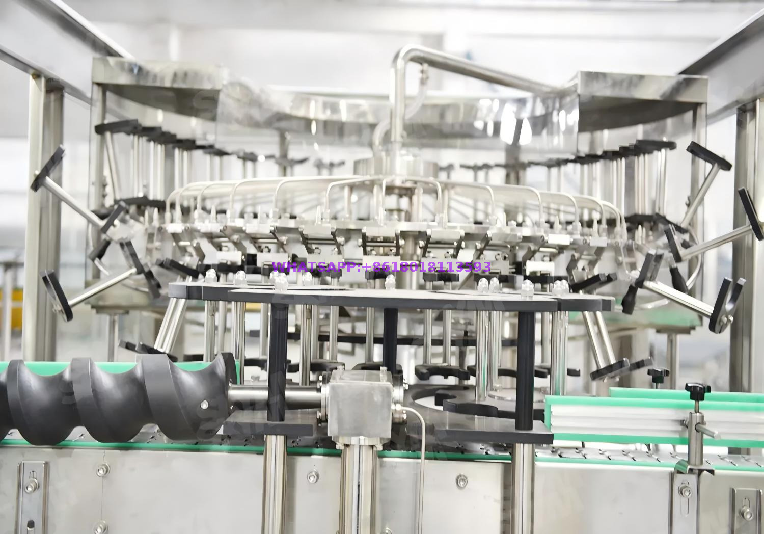 8000BPH Automatic Beer Glass Bottle Production Line