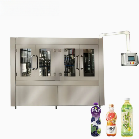 8000bph High Quality Fully Automatic Factory Direct Sales Orange Juice and Apple Juice 3-in-1 Filling Machine