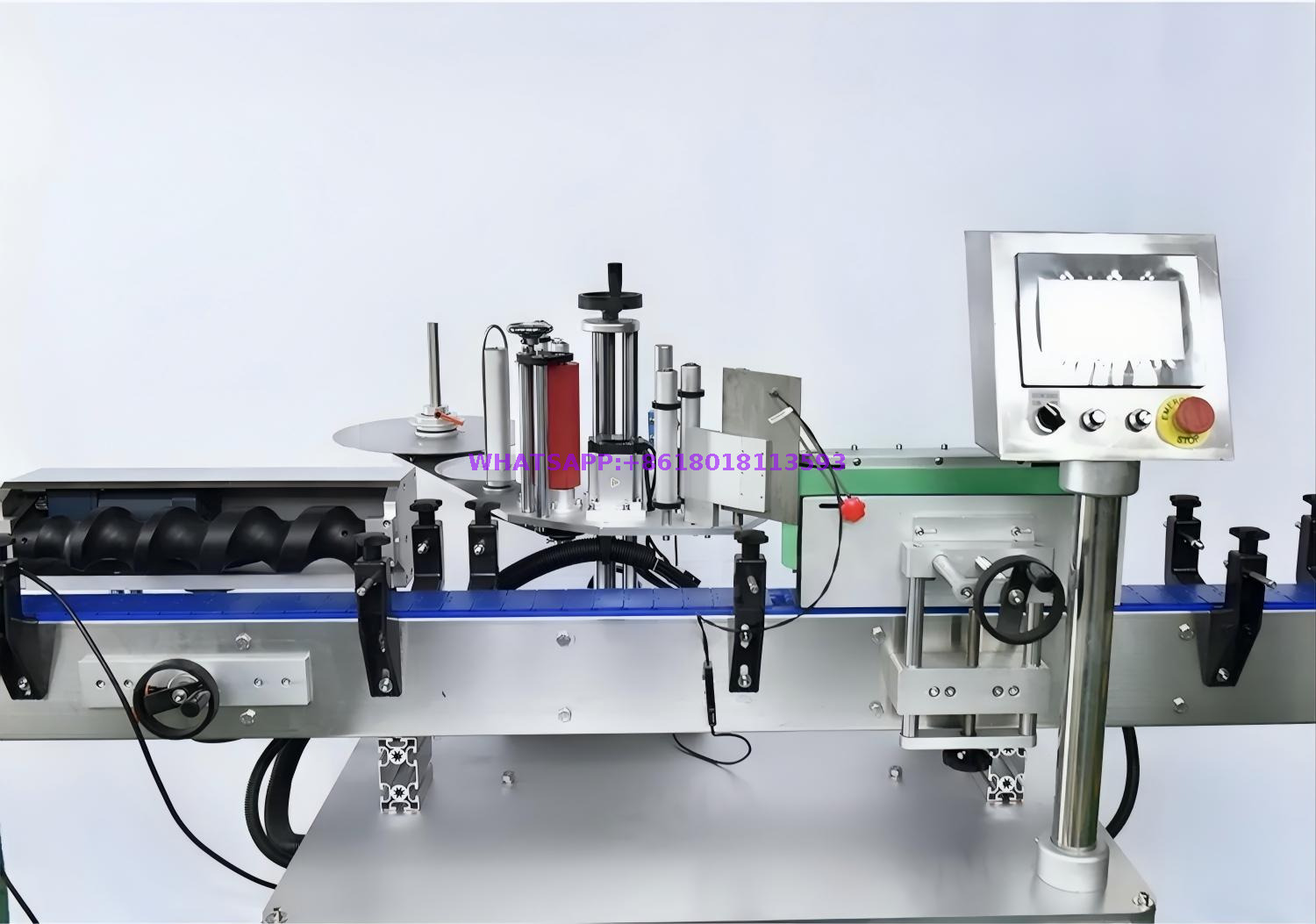 High Accurate Juice Bottle Self Adhesive Labeling Machine