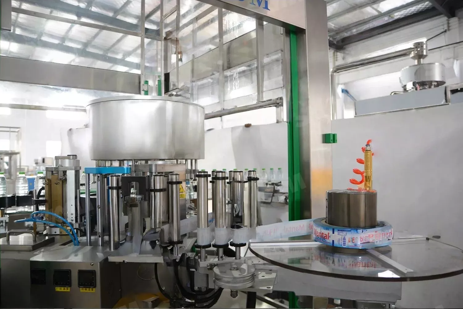 Automatic OPP Hot Melt Bottle Labeling Machine