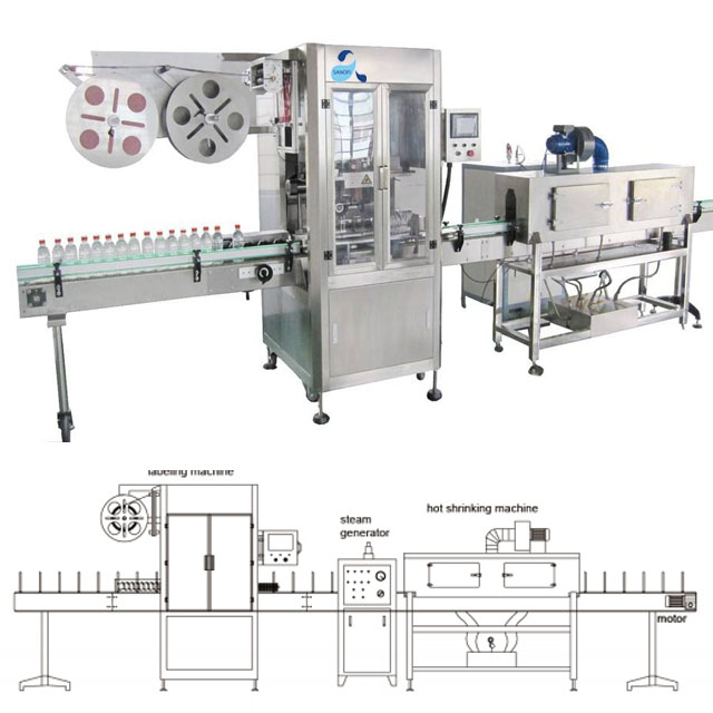 Bottle Cover Label Insert Machine